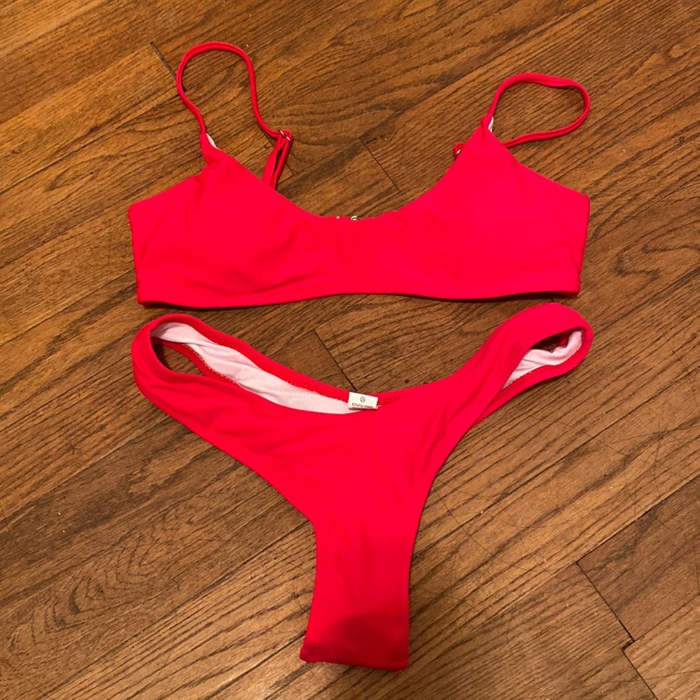 Bandau bikini with cheeky bottoms (NWOT!)